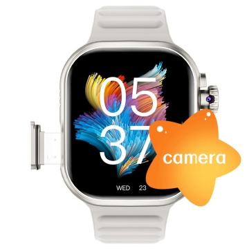 2025 K07 4G/5G GPS, NFC, SIM 카드, 안드로이드, 카메라, 4G, Wi -Fi와 함께 스마트 워치 전체 NETCOM AMOLED 스마트 워치