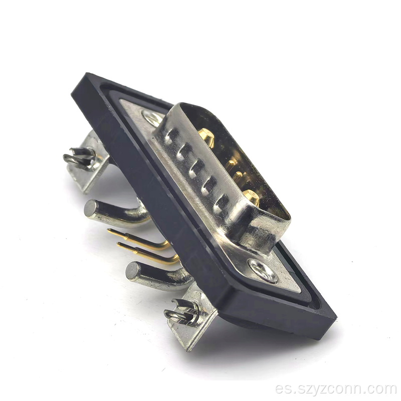 Conector D-SUB resistente al agua 7W2 resistente al agua