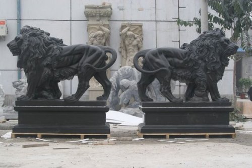 Carved Marble Lions Stone Lion Marble Animal Stone Animal