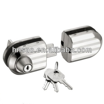 office frameless security glass cabinet door lock