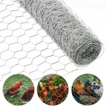 Uygun Fiyatlı Sıcak Dallı Galvanizli PVC Kaplamalı Pırlanta Altıgen Ağ Tavuk Kablosu Örgü