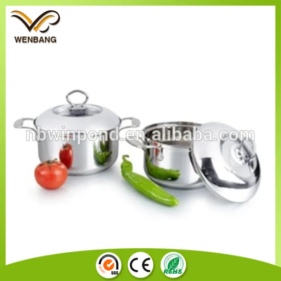 new type silver kitchen ware vegetable cooking ware