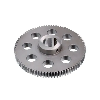 CNC Machined Custom Metallic Steel Cylindrical Gears - Double Spur Gear Set at Cheap Prices