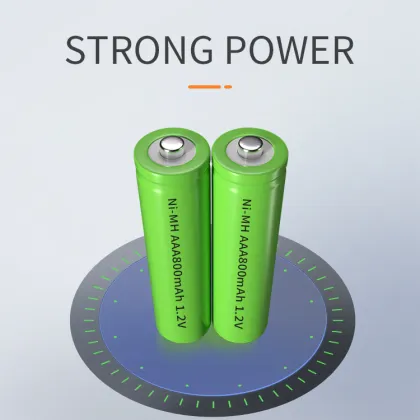 800mAh AAA 1.2V Nickel Metal Hydride (Ni-MH) Rechargeable Batteries for Toys