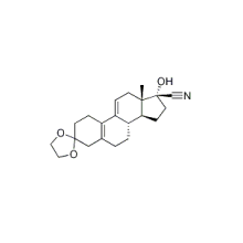 HPLC 99% Ulipristal Acetato Intermediários (cianidrina cetal) CAS 33300-19-5