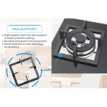 4 Burner gasfornuis commercieel fornuisgaskoker