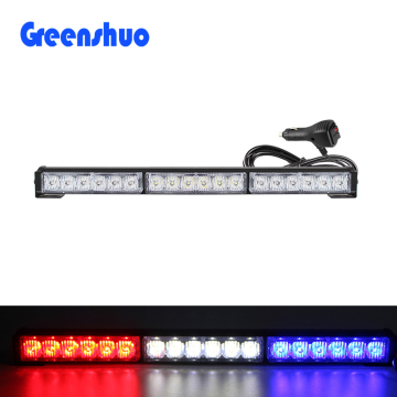 Customizable Super Bright LED Flash Light Bar with Red & Blue Rooftop Strobe for Emergency Warning
