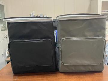 Picnic Cooler Bag with Insulated Lining, Made of Polyester Material, Available in Various Designs