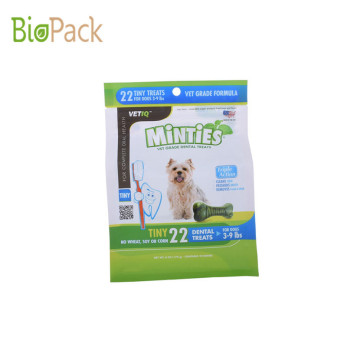 Sacchetto alimentare per animali domestici con stampato di plastica biodeDradabile con stampa clienti