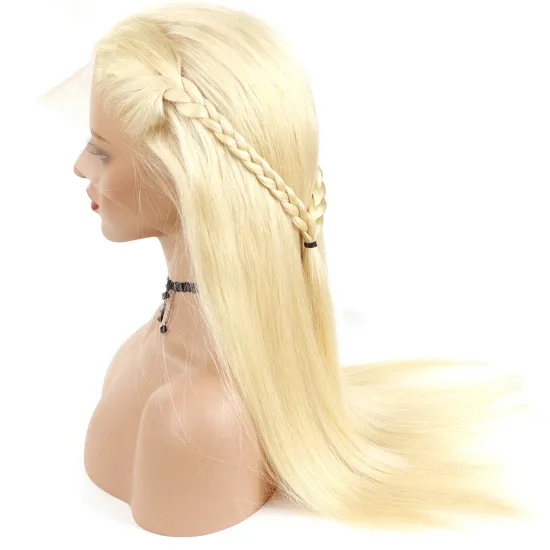 wholesale lace closure wigs bob blonde 613 100% virgin remy human hair lace front wig with closure,bob deep curly lace front wig