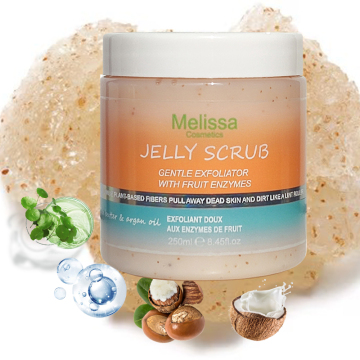 Wholesale Organic Dead Sea Bath Salt Body Scrub with Vitamin C and Coffee