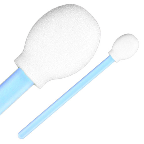 Large Circular Head Cleanroom Foam Swabs for Printhead Cleaning