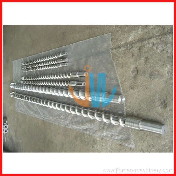 Single screw barrel for blow molding machine