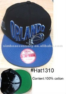 fashion fabric embroidery and print hat & cap
