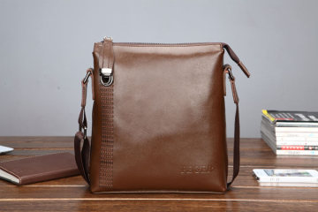 new style men leather shoulder  bag