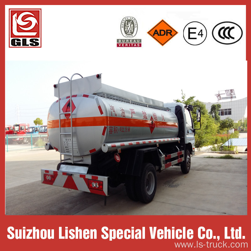 Foton Oil Transport Fuel Tank Truck