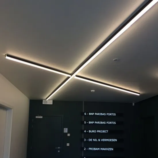 Moderner +shape suspension led black chandelier light lamparas colgantes de techo