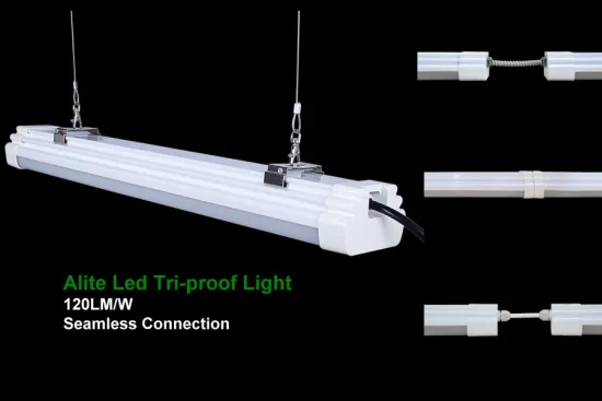 Supermarket linear seamless connection dust proof led light DLC