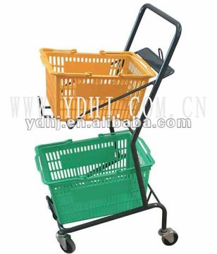 Metal handcart with zinc plated