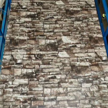 Prepainted Stone Galvanized Steel for Architectural Use