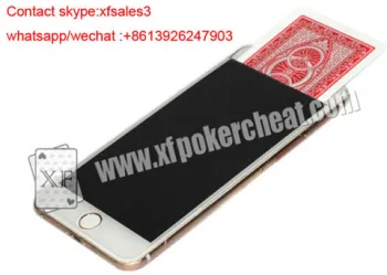 White Plastic Mobile Poker Exchanger Gambling Cheat Devices