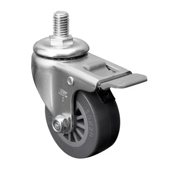 3inch Universal BBQ Grill Replacement Caster Wheel with Brake