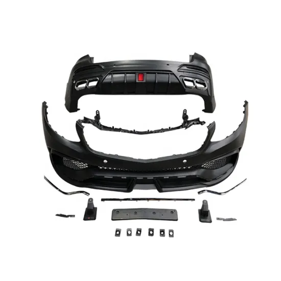 Modified Wald Style Body Kit for Benz GLC (2016-2019) - Front & Rear Bumpers with Grills