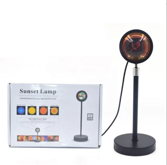 Remote Control Color Light: Sunset Projection Light with Color Changing