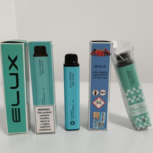 Оригинальная легенда Elux 3500 Puffs одноразовый слой