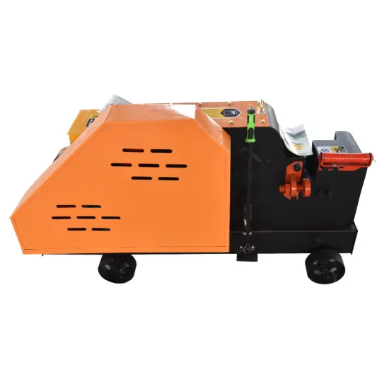 Automatic Three-Phase Electric Steel Round Bar and Rebar Cutting Machine (GQ40/GQ45/GQ50) - Hydraulic Rebar Cutter