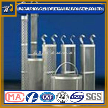 Anodizing titanium basket for hho generator