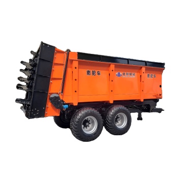2023 Livestock Farm Waste Processing Machine for Cow Dung Transporting and Spreading