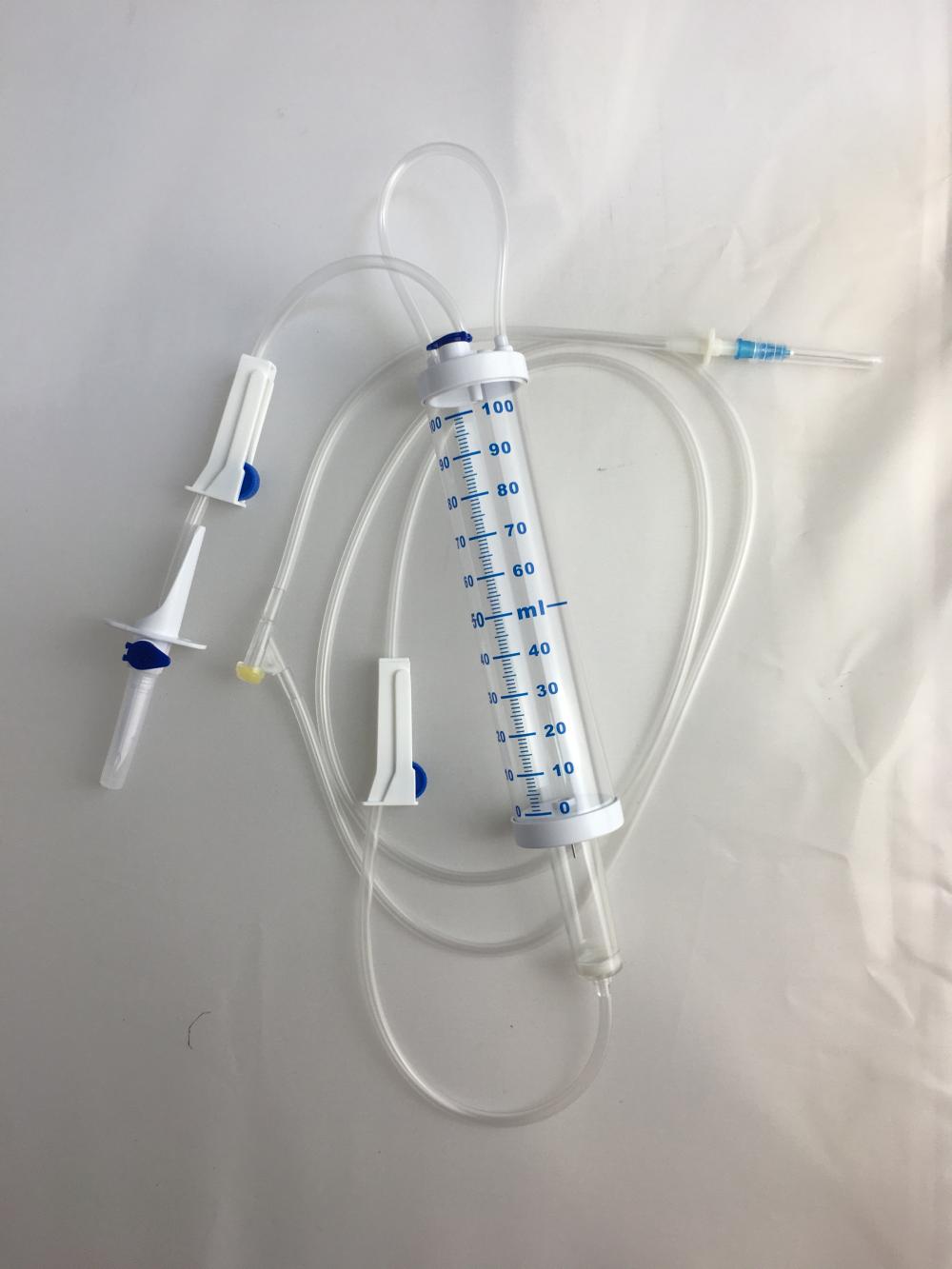 مجموعة إعطاء التسريب Burette IV للاستعمال مرة واحدة للأطفال