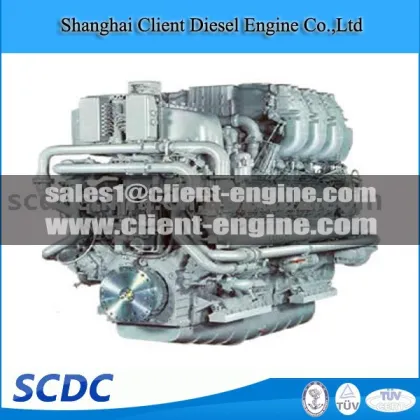 MTU marine diesel engine
