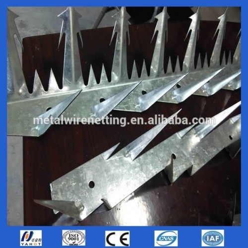 Galvanized Steel Razor Wall Spikes