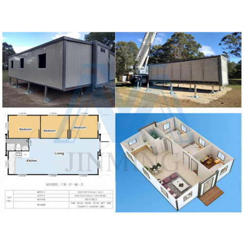 Modular Extendable Foldable Container Tiny Homes