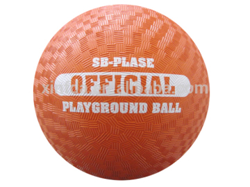 High quality outdoor sport ball custom rubber playground ball