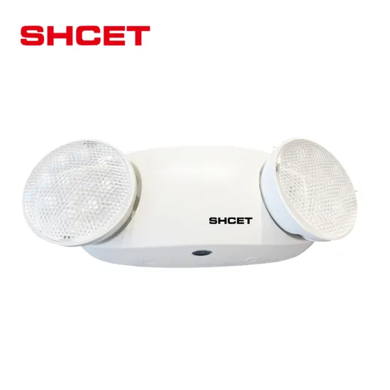 Affordable 6W Dual Head Rechargeable LED Emergency Light with Long Runtime | SHCET