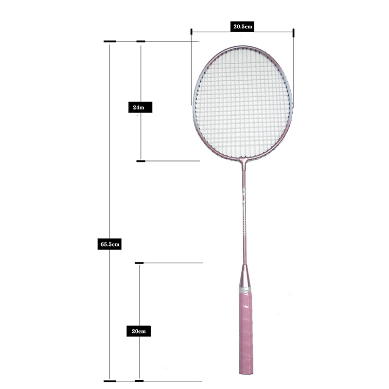 2pcs Badminton Rackets and Carrying Bag Set Badminton Racquet Set Indoor Outdoor Sports Accessory Badminton