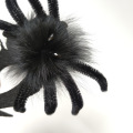 Halloween Black Spider Death Maske