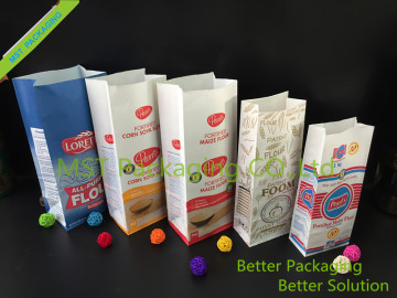 PE Laminated Packaging Paper Flour Bags