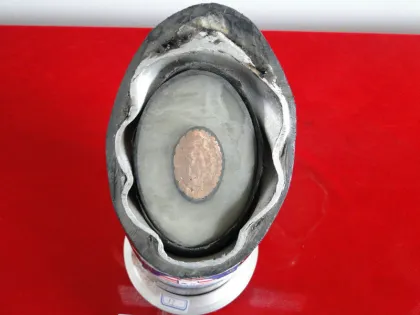 Underground Electric Wire / Copper Conductor High Voltage Power Cable 110 Kv