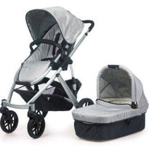 UPPAbaby 0056-MCA Mica Vista Stroller - Silver