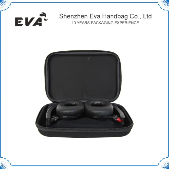OEM Waterproof EVA headphone headset protect carrying case