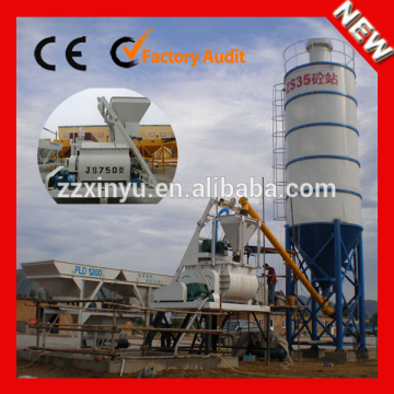 HZS series 25-180m3/h work method statement erection of concrete batching plant