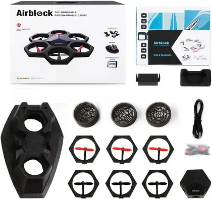 Airblock: The Programmable Drone and Hovercraft by Makeblock