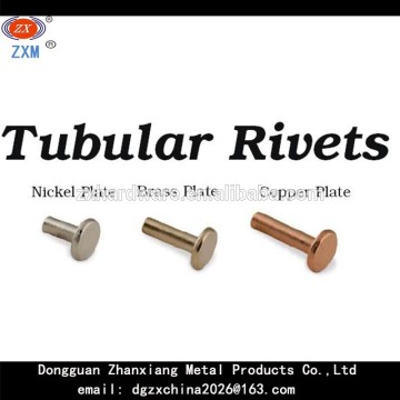 custom kinds of metal rivet tubular rivets