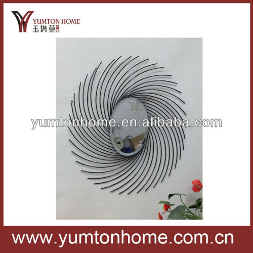 Metal Oval design decorative wall mirror