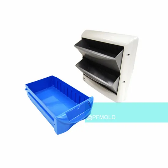 Plastic molding for pipe and plastic gear
