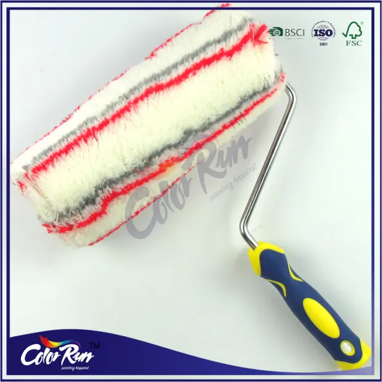 ColorRun 9" polyacrylic fabric industrial decorative paint brush roller brushes